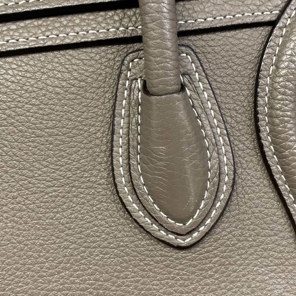 Celine Luggage Nano Shopper Handbag Pickpocket (gray-beige) - Picture 11 of 15